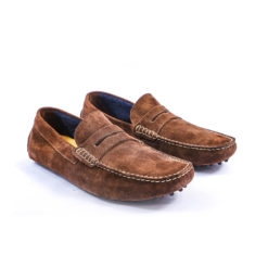 The Doll Maker Brown Leather Suede Moccasin 